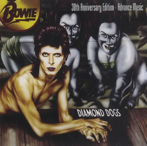 David Bowie Diamond Dogs CD-R acetate US BOWCRDI285553