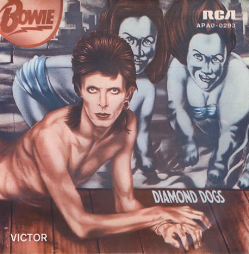 David Bowie Diamond Dogs 7" vinyl single (7 inch record / 45) Portuguese BOW07DI364143