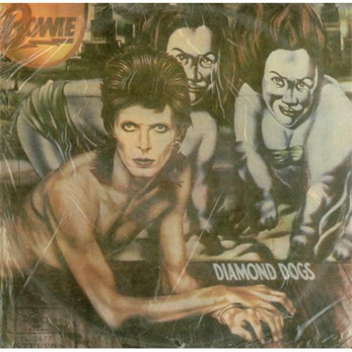 David Bowie Diamond Dogs vinyl LP album (LP record) Taiwanese BOWLPDI424518
