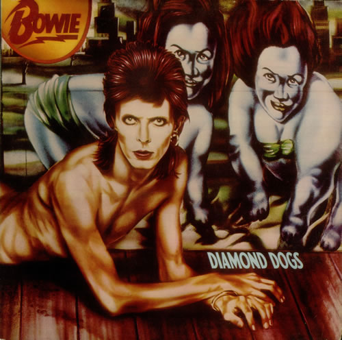 David Bowie Diamond Dogs vinyl LP album (LP record) Dutch BOWLPDI543412
