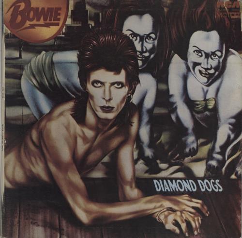 David Bowie Diamond Dogs vinyl LP album (LP record) New Zealand BOWLPDI671217