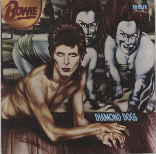 David Bowie Diamond Dogs vinyl LP album (LP record) Japanese BOWLPDI765865