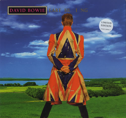 David Bowie Earthling vinyl LP album (LP record) UK BOWLPEA553827