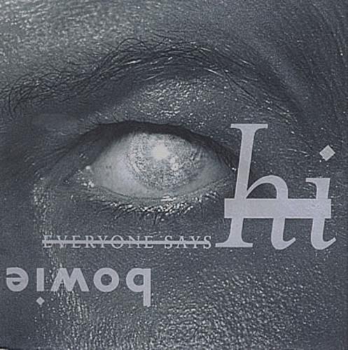 David Bowie Everyone Says Hi CD-R acetate US BOWCREV278636