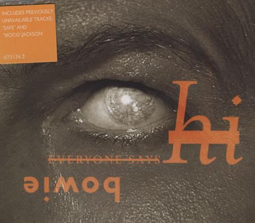 David Bowie Everyone Says Hi CD single (CD5 / 5") UK BOWC5EV400234