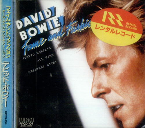David Bowie Fame And Fashion CD album (CDLP) Japanese BOWCDFA532205