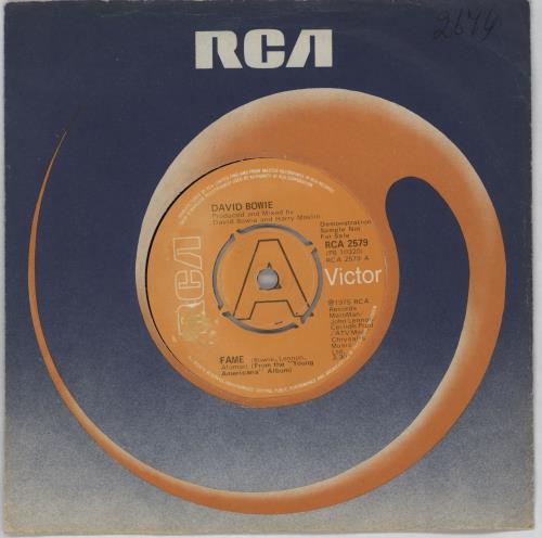 David Bowie Fame 7" vinyl single (7 inch record / 45) UK BOW07FA106761
