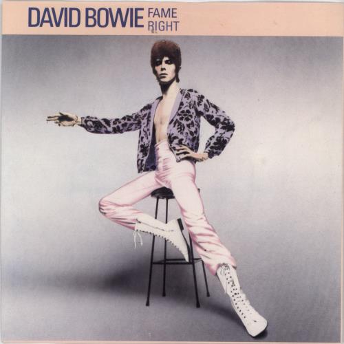 David Bowie Fame 7" vinyl single (7 inch record / 45) UK BOW07FA604055