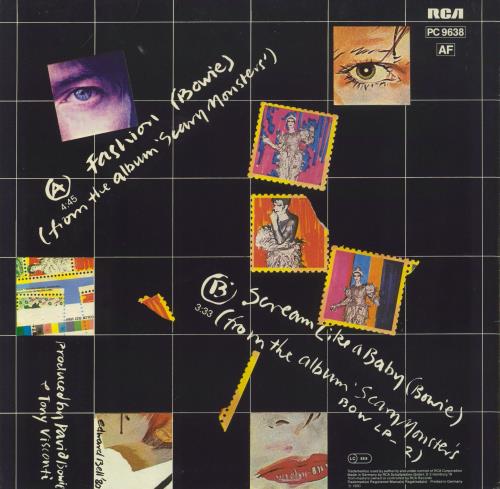 David Bowie Fashion 12" vinyl single (12 inch record / Maxi-single) German BOW12FA336839