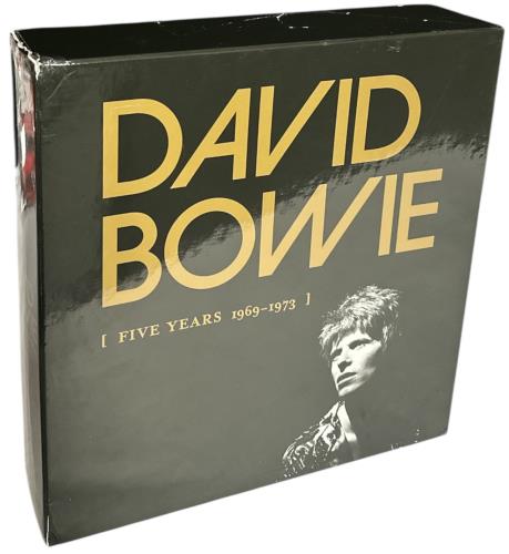David Bowie Five Years 1969-1973 - VG Vinyl Box Set UK BOWVXFI885563