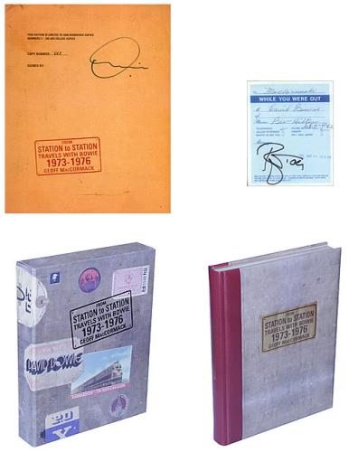 David Bowie From Station - Collector's Edition - Bowie & Geoff book UK BOWBKFR535008