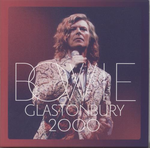 David Bowie Glastonbury 2000 CD Album Box Set UK BOWDXGL887097