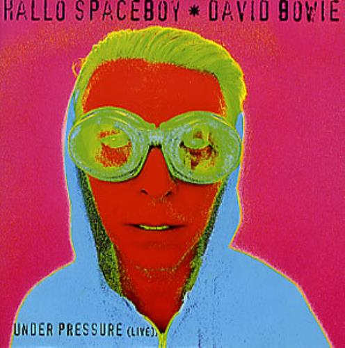 David Bowie Hallo Spaceboy CD single (CD5 / 5") UK BOWC5HA351566