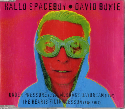 David Bowie Hallo Spaceboy CD single (CD5 / 5") Australian BOWC5HA594883