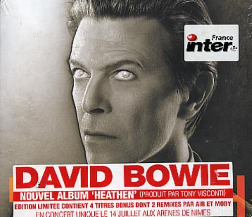 David Bowie Heathen 2 CD album set (Double CD) French BOW2CHE310291