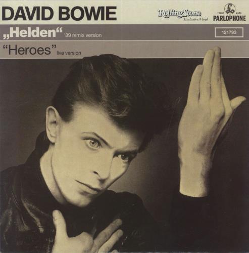 David Bowie Helden 7" vinyl single (7 inch record / 45) German BOW07HE830183