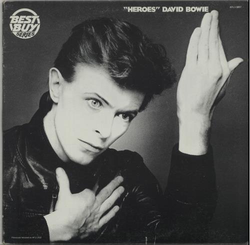 David Bowie Heroes vinyl LP album (LP record) Canadian BOWLPHE647341