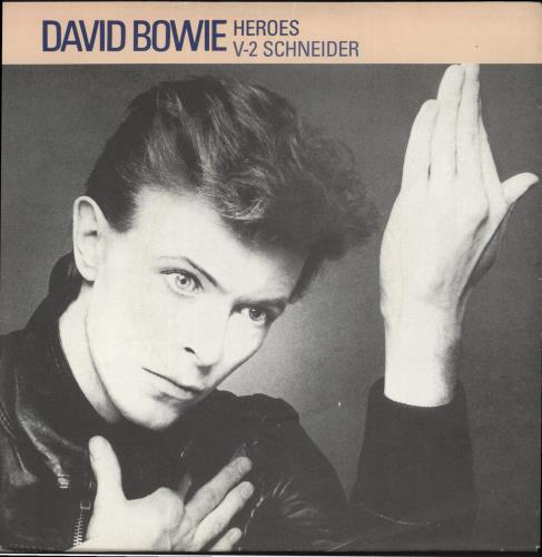 David Bowie Heroes 7" vinyl single (7 inch record / 45) Irish BOW07HE867169
