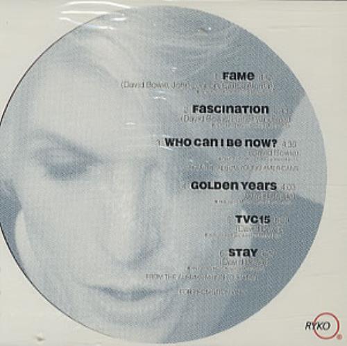 David Bowie High Tech Soul Sampler CD album (CDLP) US BOWCDHI11935