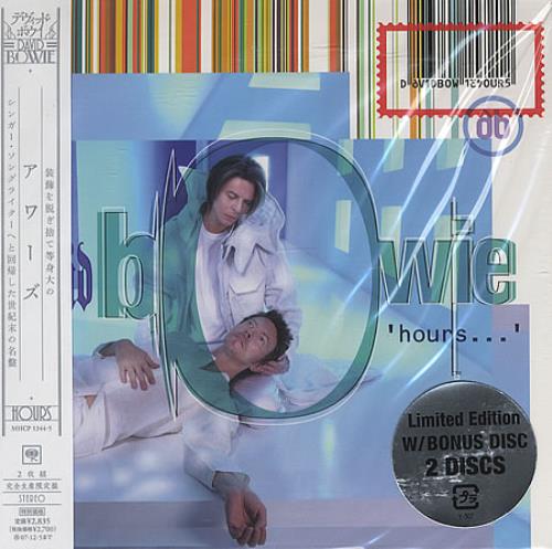David Bowie Hours 2 CD album set (Double CD) Japanese BOW2CHO411026