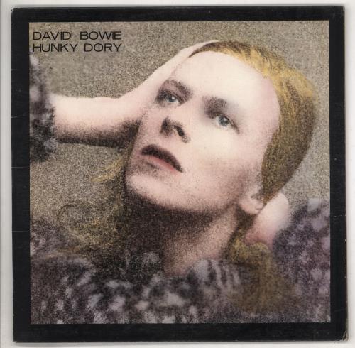 David Bowie Hunky Dory + insert vinyl LP album (LP record) Canadian BOWLPHU738485