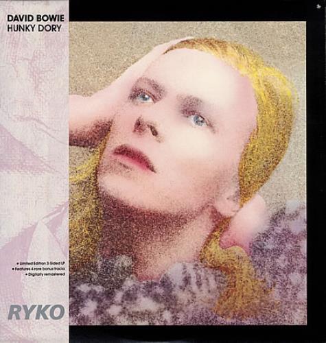 David Bowie Hunky Dory - Clear Vinyl vinyl LP album (LP record) US BOWLPHU16490