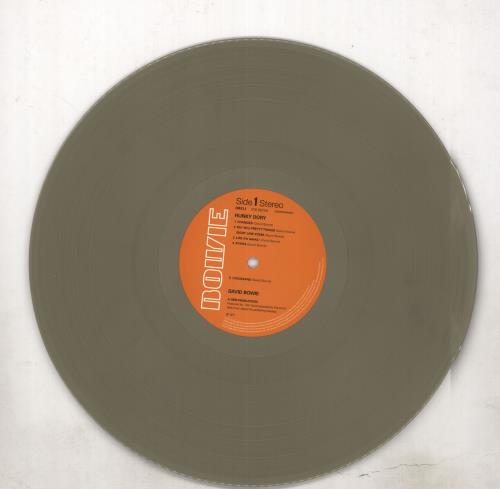 David Bowie Hunky Dory - Gold Vinyl - Hype Sticker - Shrink vinyl LP album (LP record) UK BOWLPHU735797