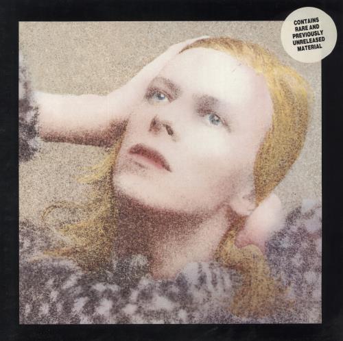 David Bowie Hunky Dory - Hype Sticker vinyl LP album (LP record) UK BOWLPHU159563