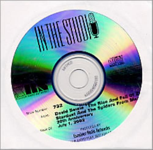 David Bowie In The Studio CD album (CDLP) US BOWCDIN233201