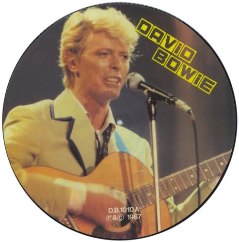 David Bowie Interview Picture Disc picture disc LP (vinyl picture disc album) UK BOWPDIN876813