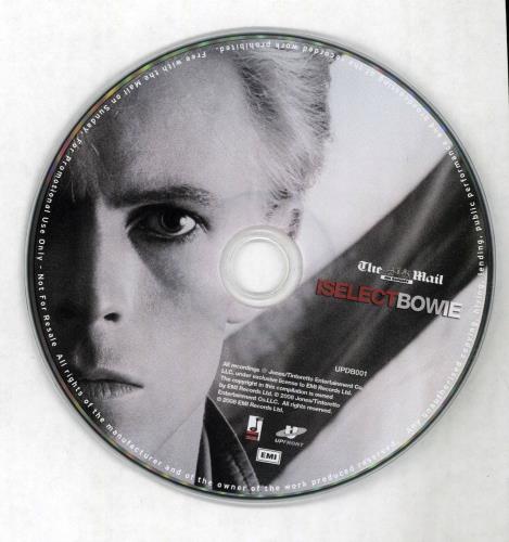 David Bowie iSelect CD album (CDLP) UK BOWCDIS675542