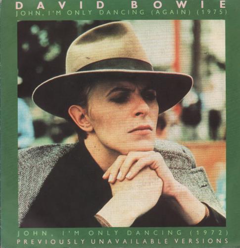 David Bowie John I'm Only Dancing [Again] - Solid + Sleeve 7" vinyl single (7 inch record / 45) UK BOW07JO650764