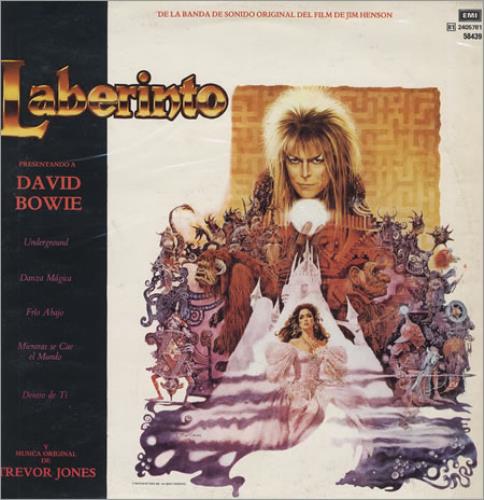David Bowie Laberinto - Labyrinth vinyl LP album (LP record) Argentinean BOWLPLA233521