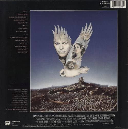David Bowie Labyrinth - VG vinyl LP album (LP record) UK BOWLPLA875891
