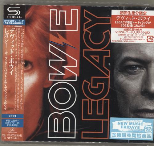 David Bowie Legacy - Double SHM CD Japanese BOWHMLE694111