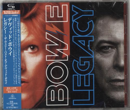 David Bowie Legacy SHM CD Japanese BOWHMLE694109