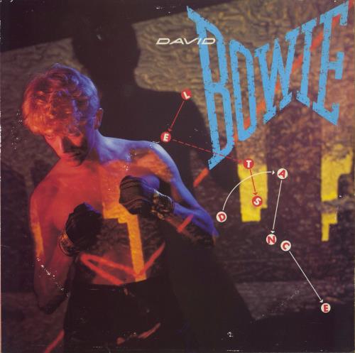 David Bowie Let's Dance - 1st - VG vinyl LP album (LP record) UK BOWLPLE855544