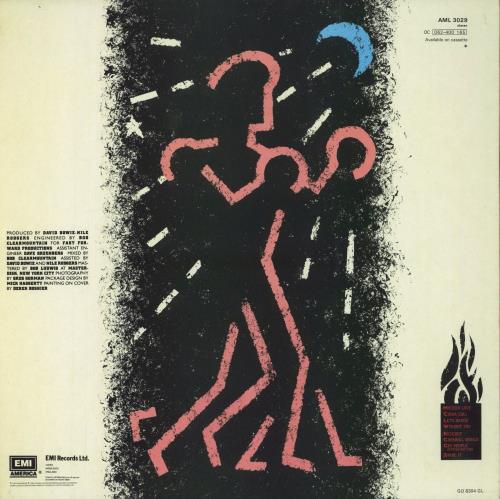 David Bowie Let's Dance - 1st - VG vinyl LP album (LP record) UK BOWLPLE855544