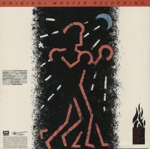 David Bowie Let's Dance - Original Master Recordings vinyl LP album (LP record) US BOWLPLE94432