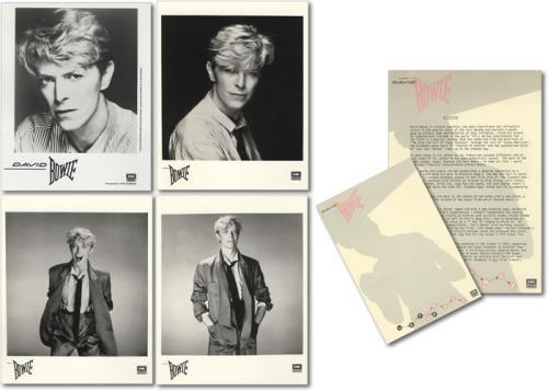 David Bowie Lets Dance media press pack US BOWPPLE155979