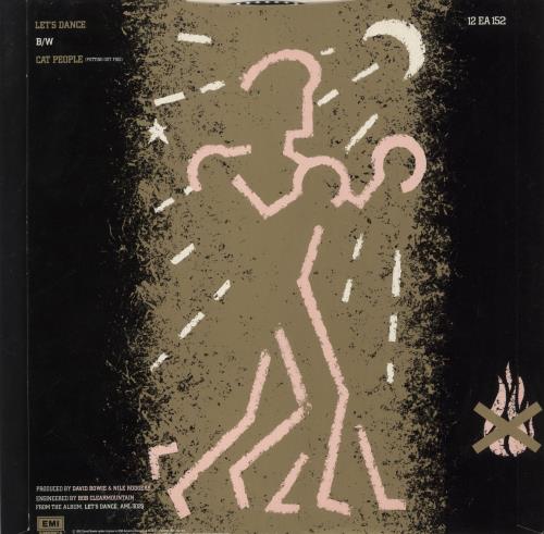 David Bowie Let's Dance 12" vinyl single (12 inch record / Maxi-single) UK BOW12LE26422