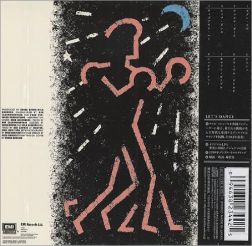 David Bowie Let's Dance CD album (CDLP) Canadian BOWCDLE406384