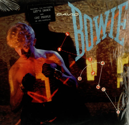 David Bowie Let's Dance vinyl LP album (LP record) Greek BOWLPLE455405