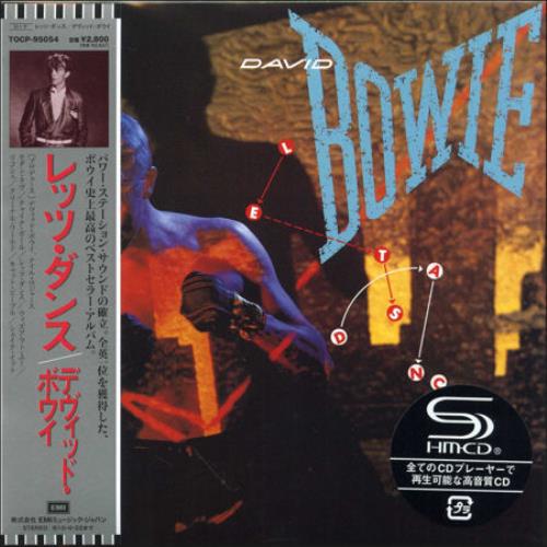 David Bowie Let's Dance SHM CD Japanese BOWHMLE488346