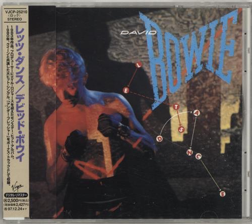 David Bowie Let's Dance CD album (CDLP) Japanese BOWCDLE53380