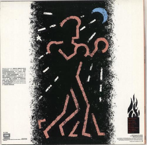 David Bowie Let's Dance vinyl LP album (LP record) Hong Kong BOWLPLE711581