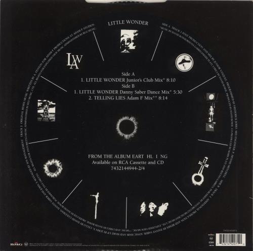 David Bowie Little Wonder 12" vinyl single (12 inch record / Maxi-single) UK BOW12LI91414