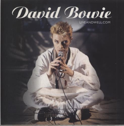 David Bowie Liveandwell.com CD album (CDLP) UK BOWCDLI791387