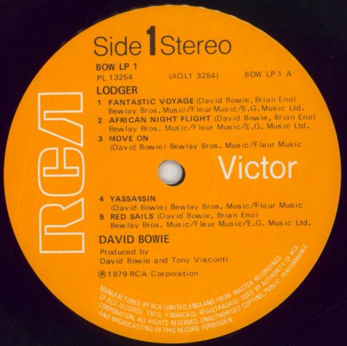 David Bowie Lodger - EX vinyl LP album (LP record) UK BOWLPLO782619