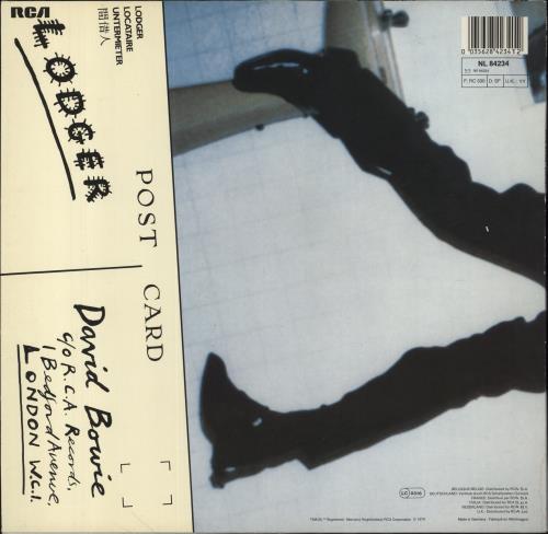 David Bowie Lodger vinyl LP album (LP record) German BOWLPLO347277